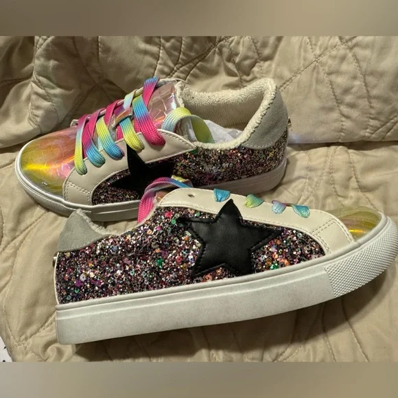 Steve Madden Shoes Steve Madden Sparkle Sneakers With Star
